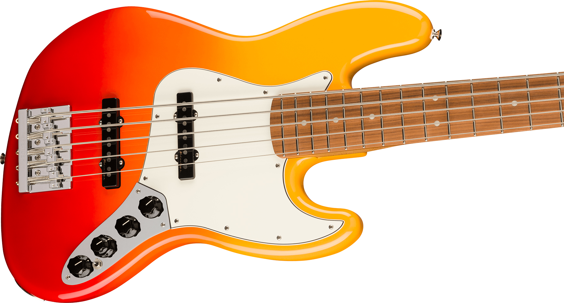 Fender Jazz Bass Player Plus V Mex 5c Active Pf - Tequila Sunrise - Solid body electric bass - Variation 2