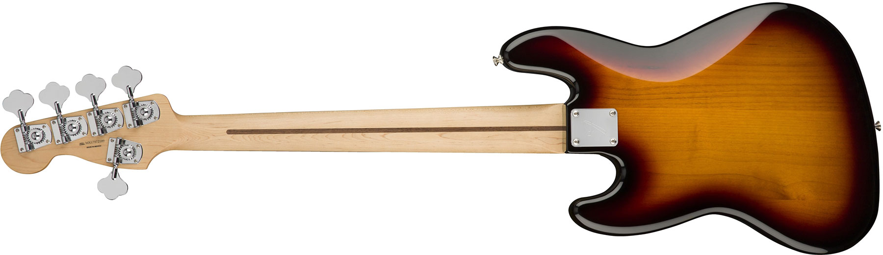 Fender Jazz Bass Player V 5-cordes Mex Pf - 3-color Sunburst - Solid body electric bass - Variation 1