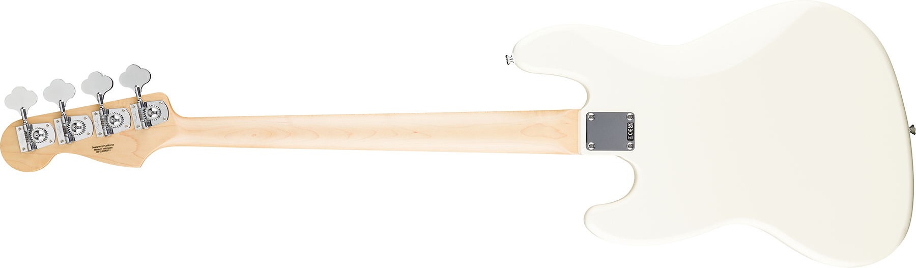 Fender Jazz Bass Standard Mex Lau - Olympic White - Solid body electric bass - Variation 1