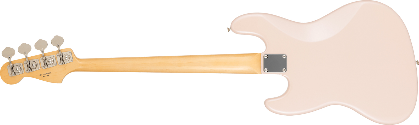 Fender Jazz Bass Traditional 60s Jap 2s Trem Rw - Stardust Pink - Solid body electric bass - Variation 1