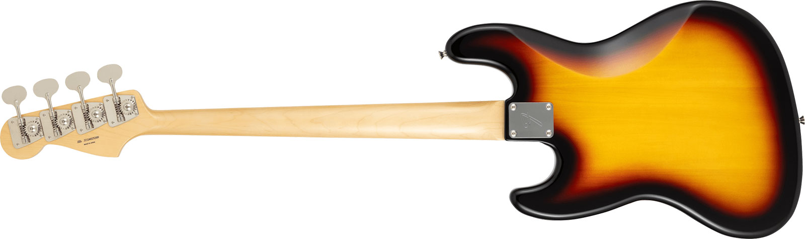Fender Jazz Bass Traditional Late 60s Jap 2s Trem Rw - 3-color Sunburst - Solid body electric bass - Variation 1
