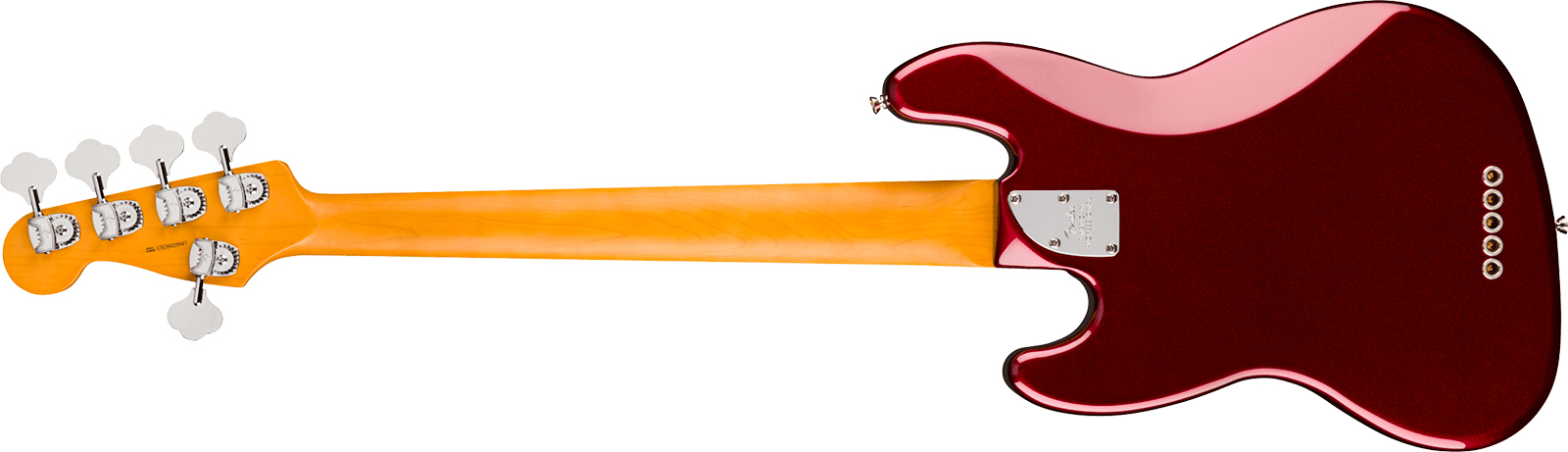 Fender Jazz Bass V American Pro. Usa 5c Mn - Oxblood - Solid body electric bass - Variation 1