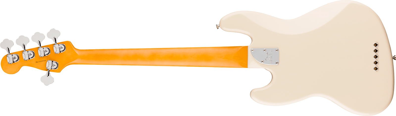 Fender Jazz Bass V American Pro. Usa 5c Rw - Olympic White - Solid body electric bass - Variation 1