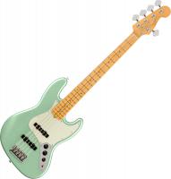 American Professional II Jazz Bass V (USA, MN) - mystic surf green