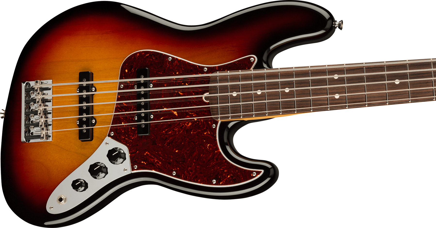 Fender Jazz Bass V American Professional Ii Usa 5-cordes Rw - 3-color Sunburst - Solid body electric bass - Variation 2