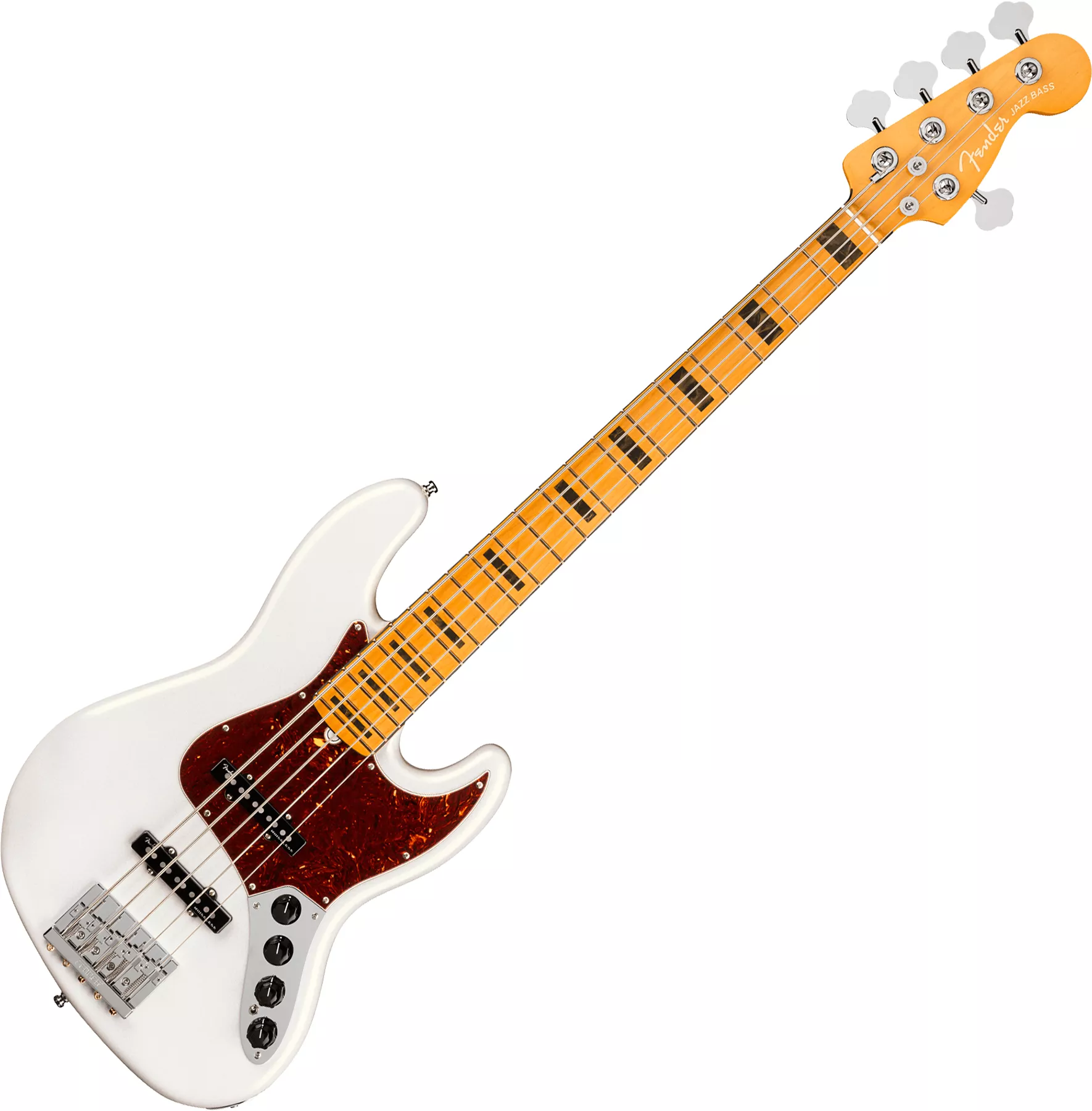 Bass　Fender　bass　electric　arctic　(USA,　Ultra　V　American　body　white　pearl　MN)　Jazz　Solid