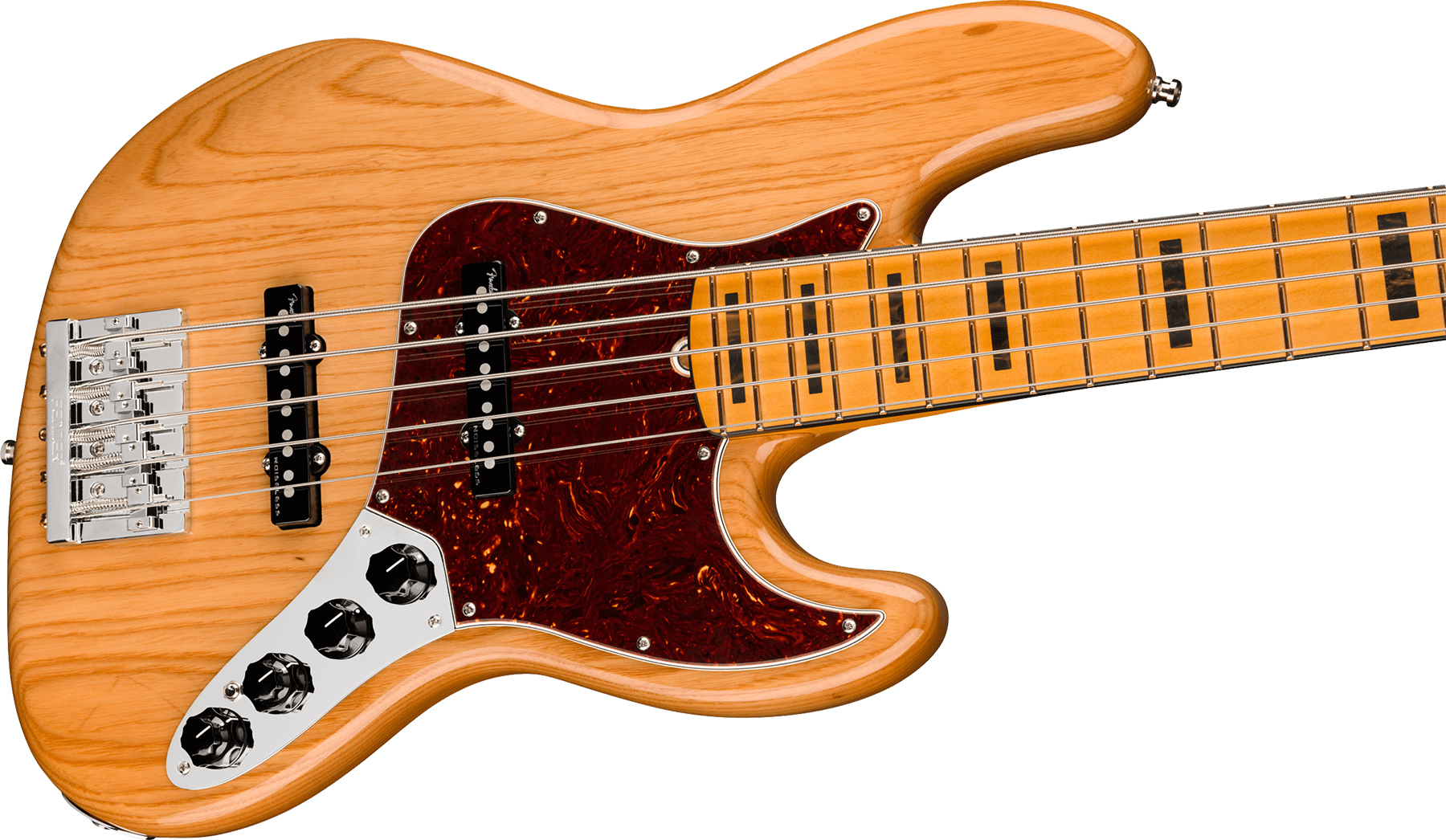 Fender american ultra jazz bass v mn aged natural sales