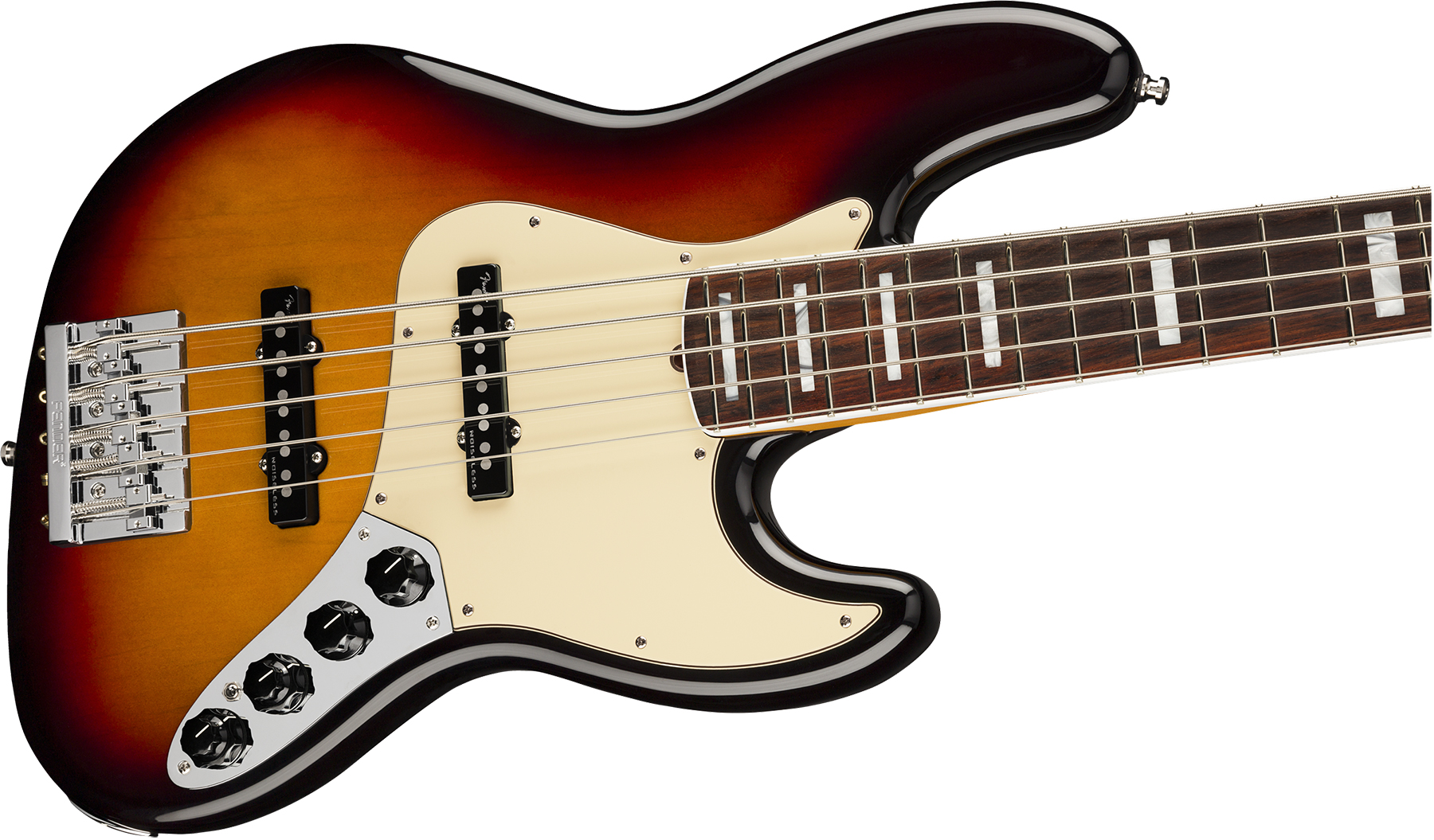 Fender Jazz Bass V American Ultra 2019 Usa 5-cordes Rw - Ultraburst - Solid body electric bass - Variation 2