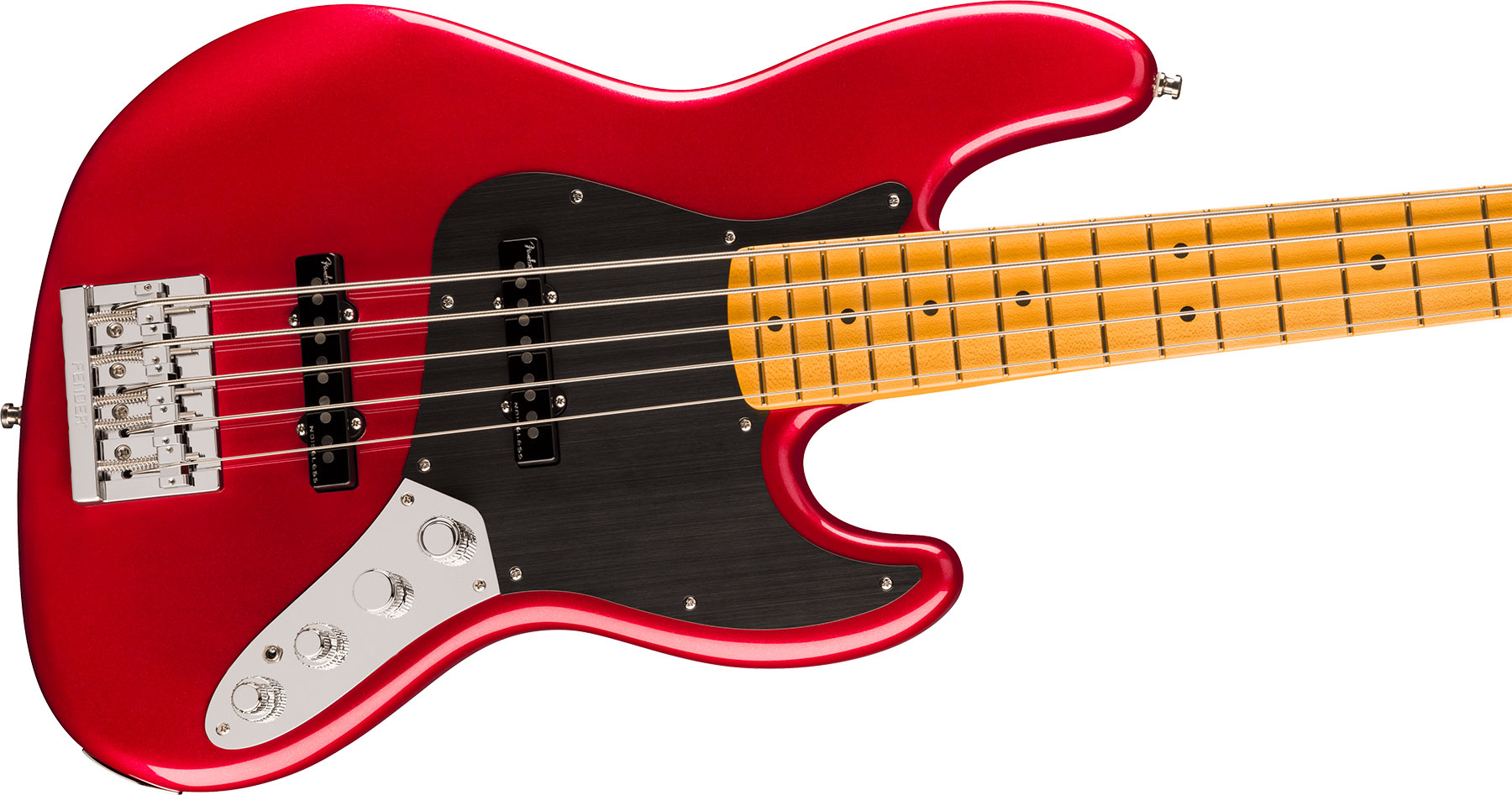 Fender Jazz Bass V American Ultra Ii Usa 5c Active Mn - Sinister Red - Solid body electric bass - Variation 2