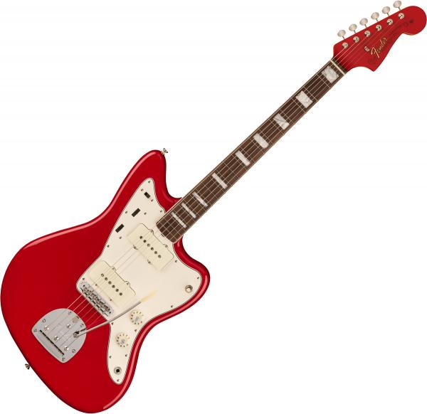 Solid body electric guitar Fender American Vintage II 1966 Jazzmaster (USA, RW) - Dakota red