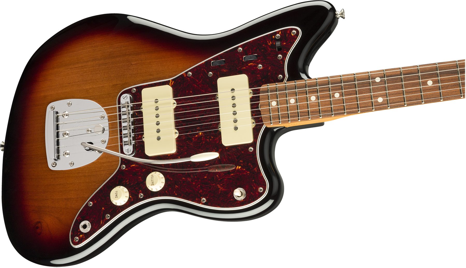 Fender Jazzmaster 60s Vintera Modified Mex Pf - 3-color Sunburst - Retro rock electric guitar - Variation 2