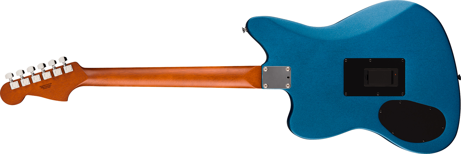 Fender Jazzmaster Acoustasonic Standard Ind Epicea Acajou Rw - Lake Placid Blue - Folk guitar - Variation 1