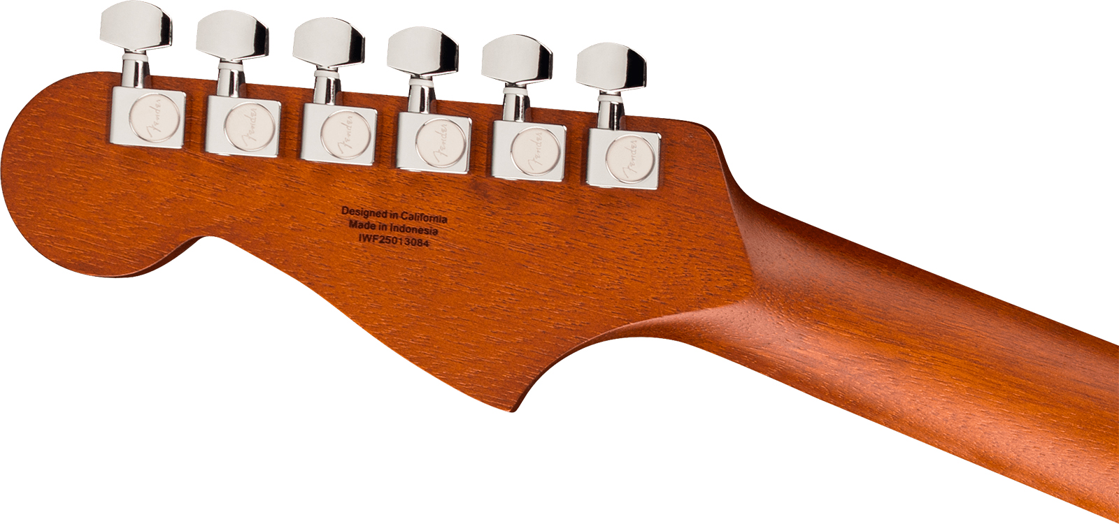 Fender Jazzmaster Acoustasonic Standard Ind Epicea Acajou Rw - Lake Placid Blue - Folk guitar - Variation 3