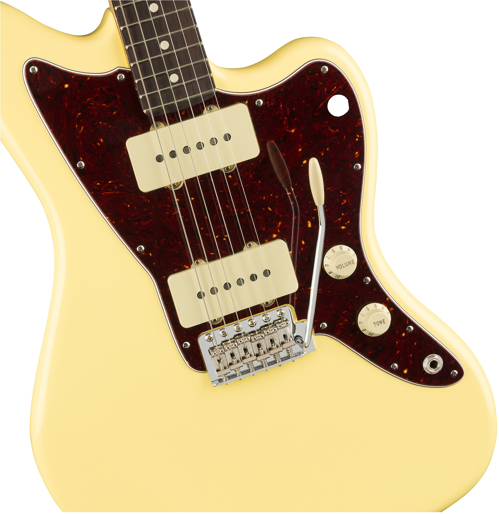 Fender Jazzmaster American Performer Usa Ss Rw - Vintage White - Double cut electric guitar - Variation 2