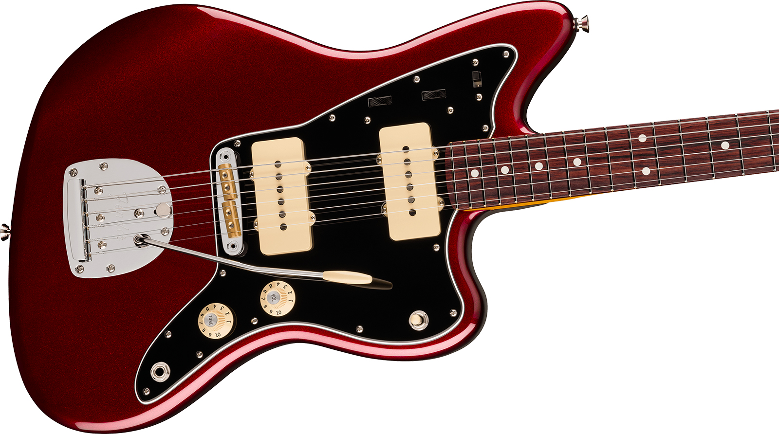 Fender Jazzmaster American Pro. Usa  2s Trem Rw - Oxblood - Retro rock electric guitar - Variation 2