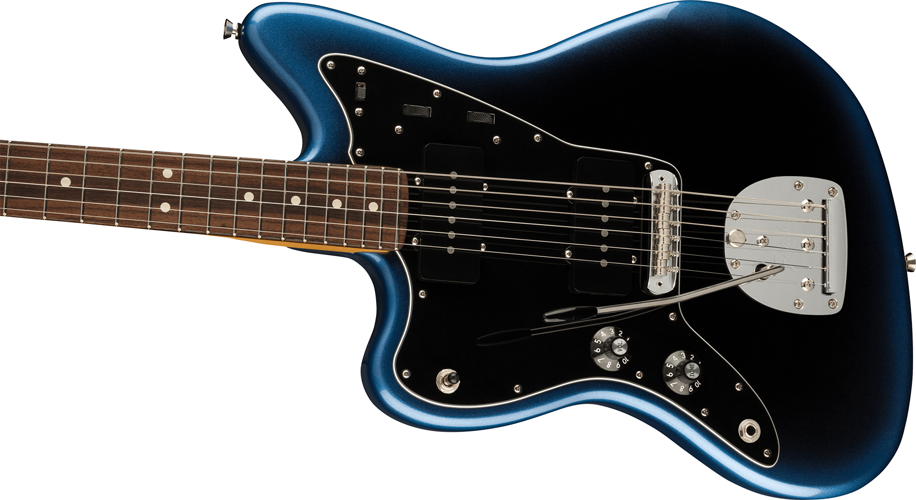 Fender Jazzmaster American Professional Ii Lh Gaucher Usa Rw - Dark Night - Left-handed electric guitar - Variation 2