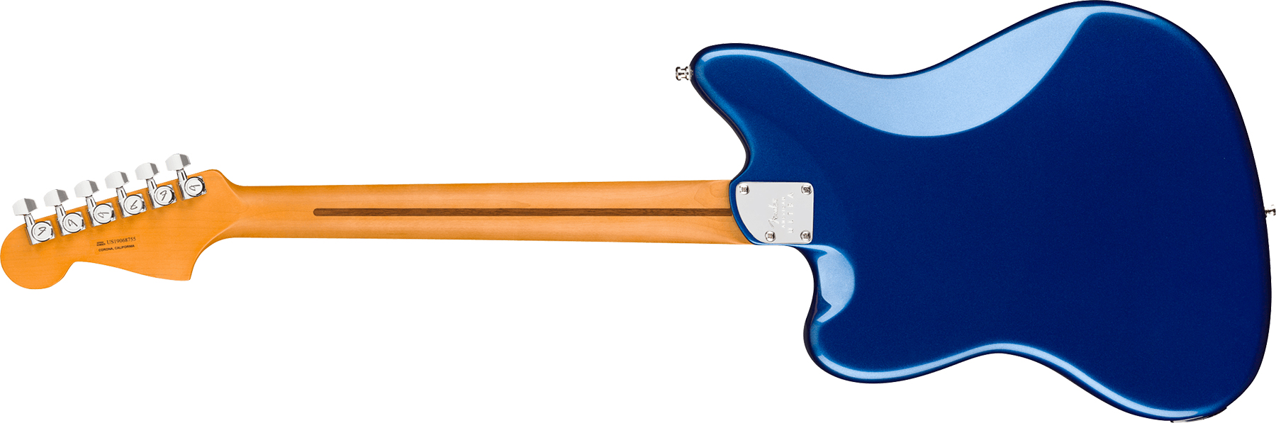 Fender Jazzmaster American Ultra 2019 Usa Mn - Cobra Blue - Retro rock electric guitar - Variation 1