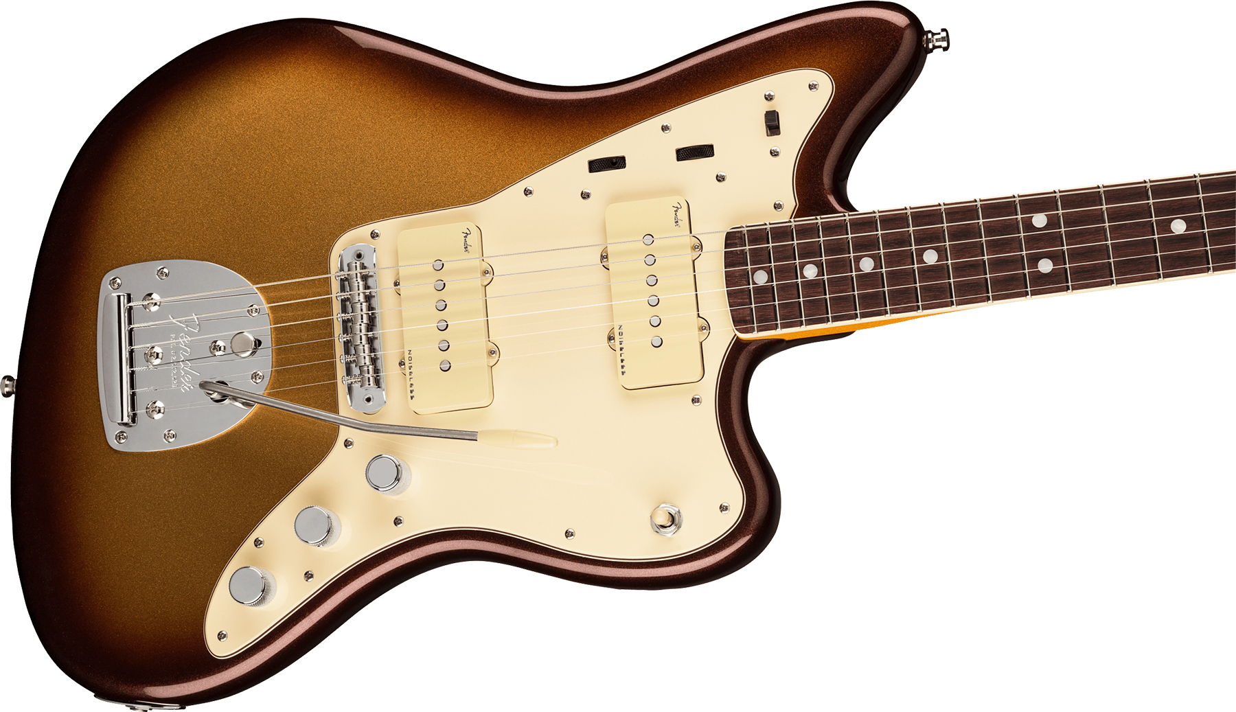 Fender Jazzmaster American Ultra 2019 Usa Rw - Mocha Burst - Retro rock electric guitar - Variation 3