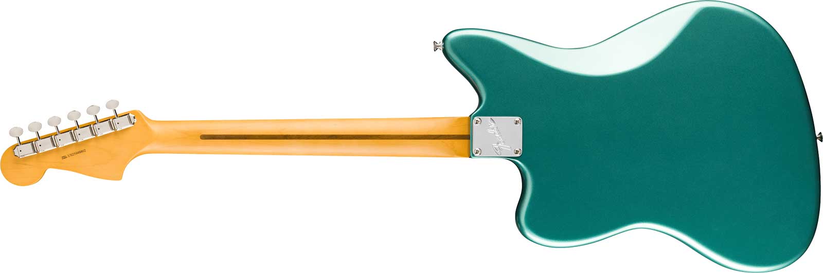 Fender Jazzmaster Classic American Pro Usa 2s Trem Rw - Faded Sherwood Green Metallic - Retro rock electric guitar - Variation 1