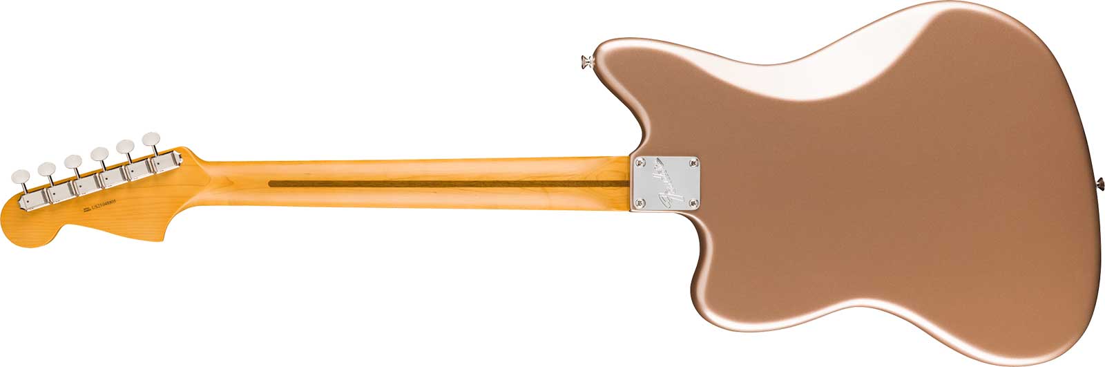 Fender Jazzmaster Classic American Pro Usa 2s Trem Rw - Faded Firemist Gold - Retro rock electric guitar - Variation 1