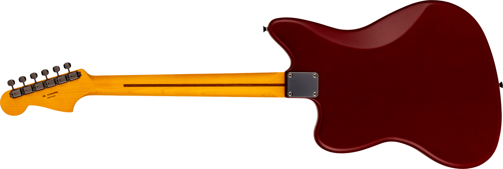 Fender Jazzmaster Hybrid Ii Mij Ltd Jap 2s Trem Rw - Matte Inferno Red - Retro rock electric guitar - Variation 1