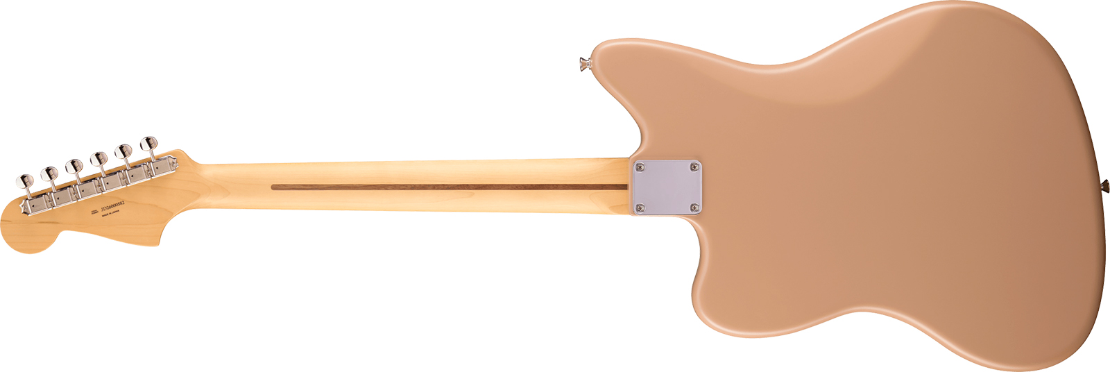 Fender Jazzmaster Hybrid Ii Mij Ltd Jap 2s Trem Rw - Sahara Taupe - Retro rock electric guitar - Variation 1