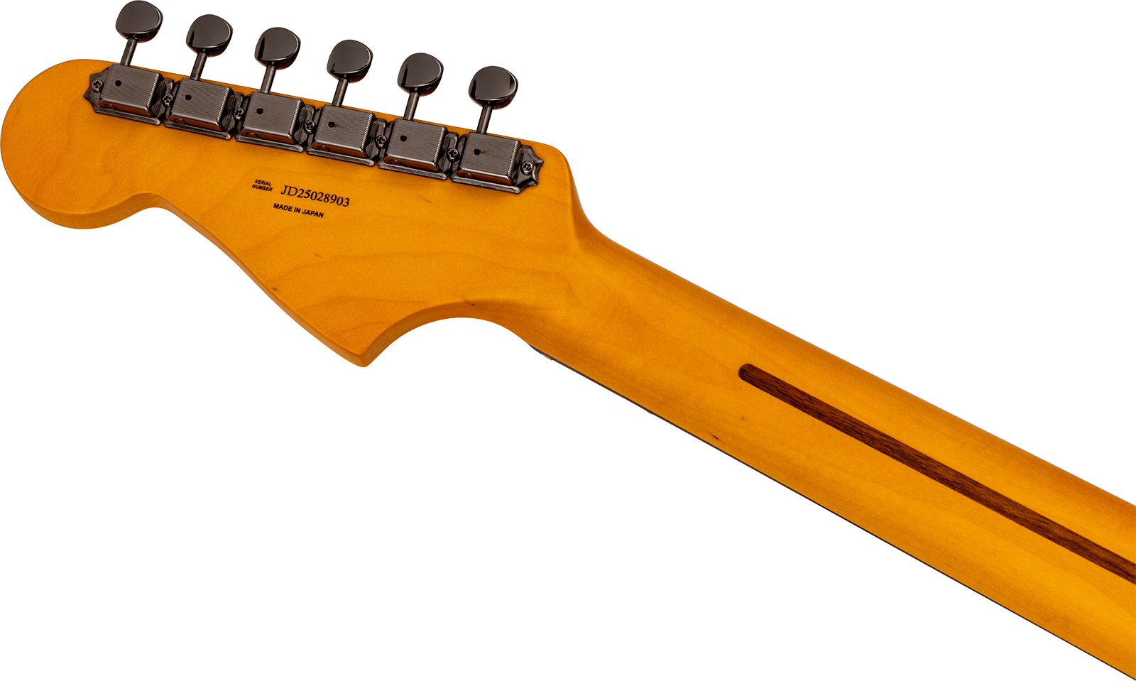 Fender Jazzmaster Hybrid Ii Mij Ltd Jap 2s Trem Rw - Matte Phantom Black - Retro rock electric guitar - Variation 3