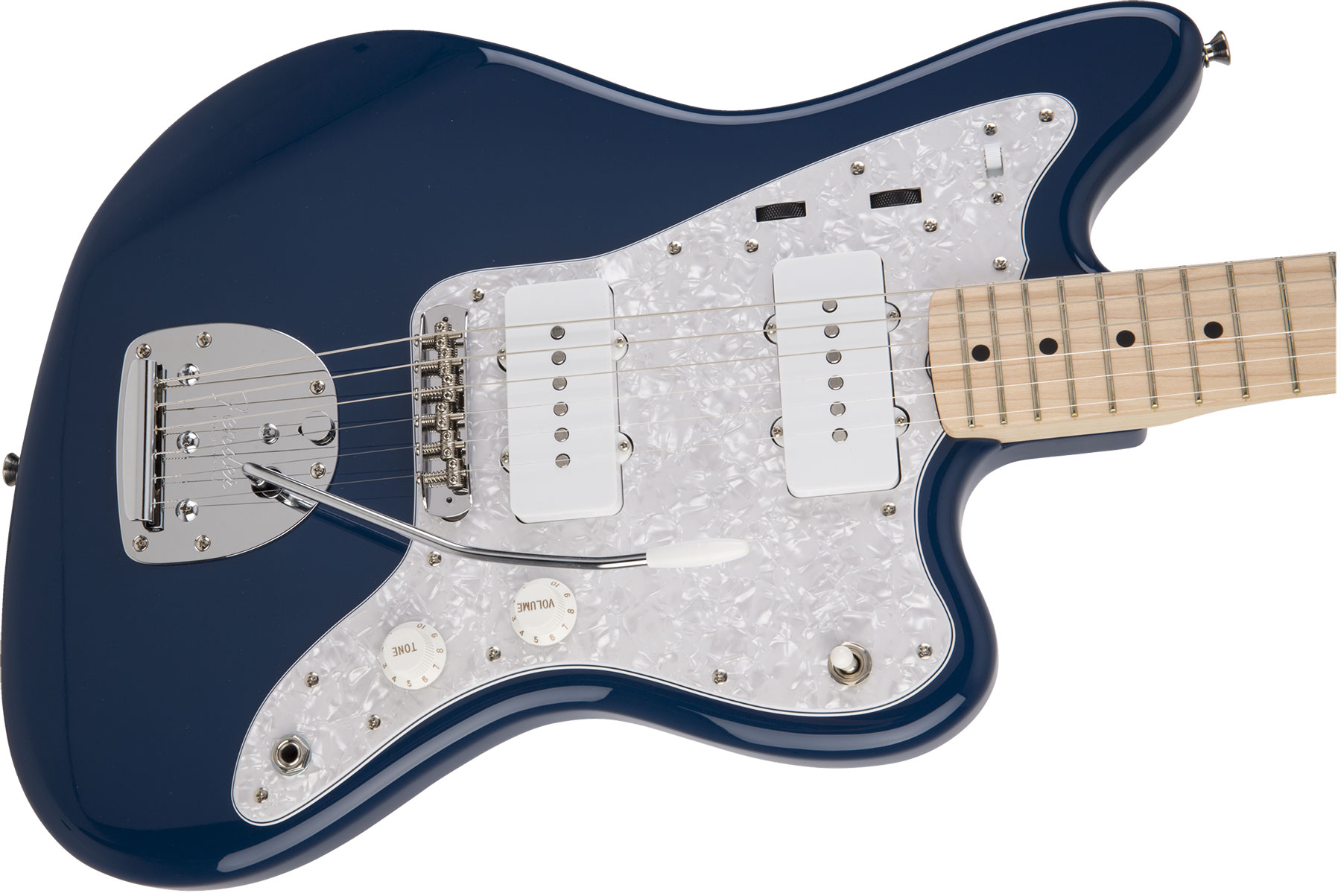 Fender Jazzmaster Hybrid Japon Mn - Indigo - Retro rock electric guitar - Variation 2