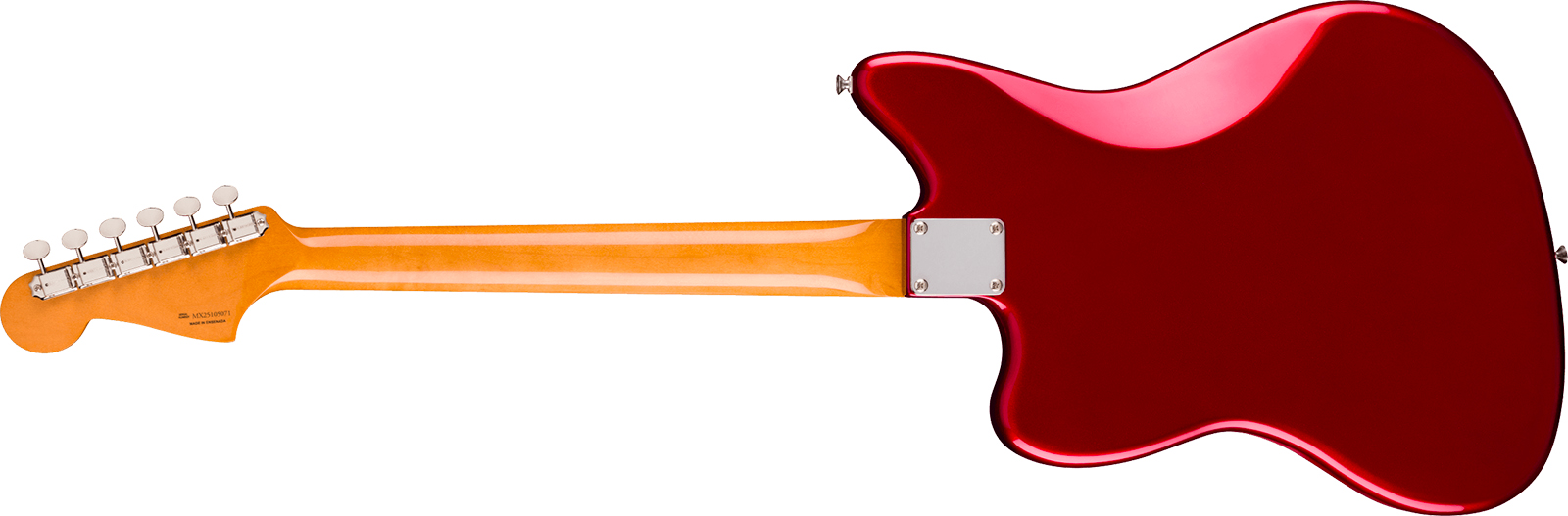 Fender Jazzmaster Mid 60s Vintera 3 Mex 2s Trem Rw - Candy Apple Red - Retro rock electric guitar - Variation 1