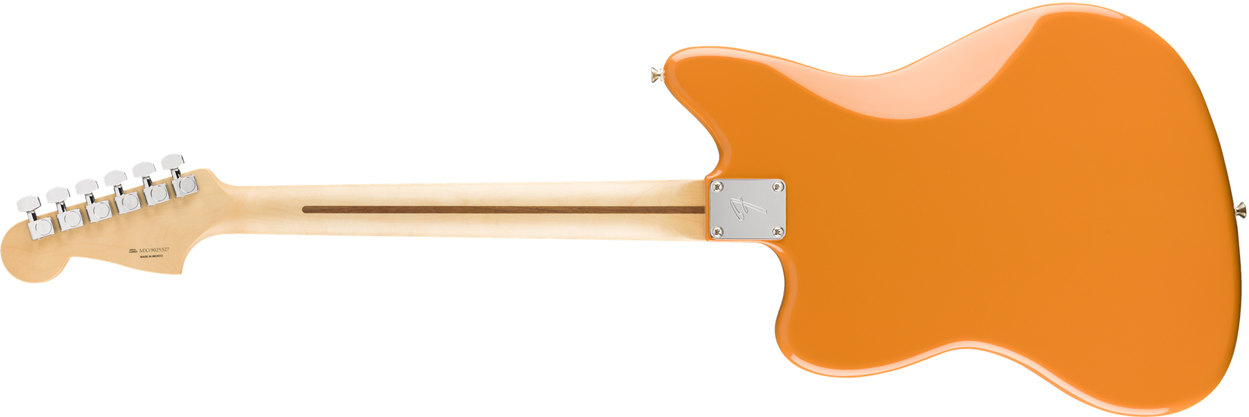 Fender Jazzmaster Player Mex Hh Pf - Capri Orange - Retro rock electric guitar - Variation 1