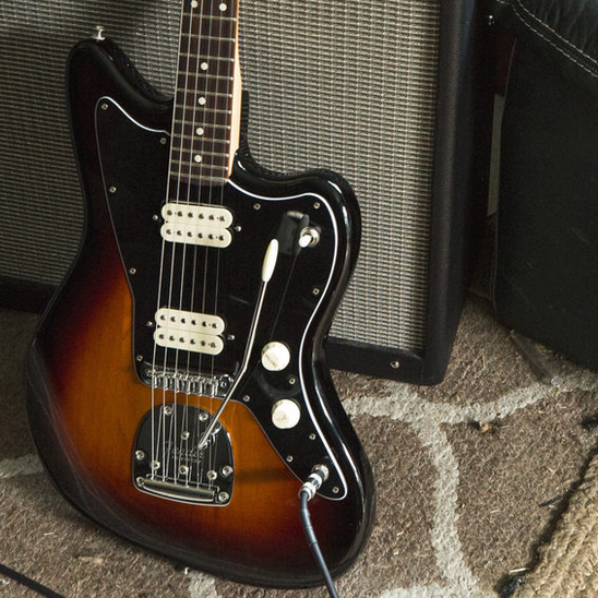 Fender Jazzmaster Player Mex Hh Pf - 3-color Sunburst - Retro rock electric guitar - Variation 4