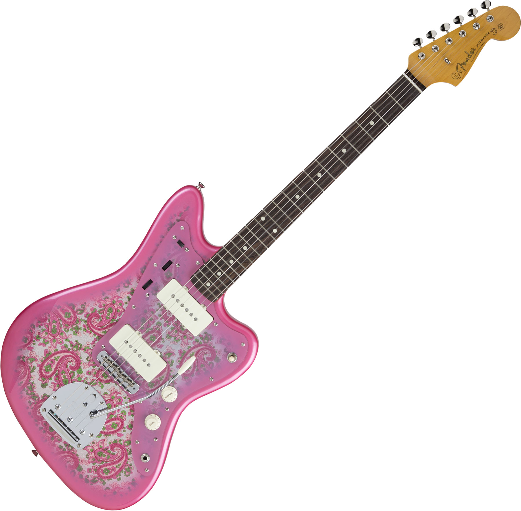 Fender Traditional '60s Jazzmaster (Japan, RW) pink paisley Solid