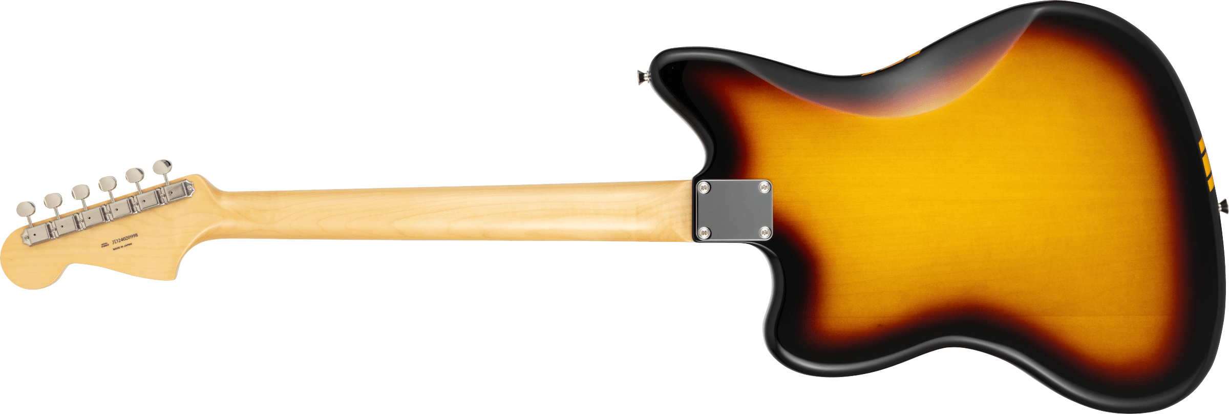 Fender Jazzmaster Traditional 60s Mij Trem 2s Rw - Competition 3-color Sunburst / Aged Natural - Retro rock electric guitar - Variation 1