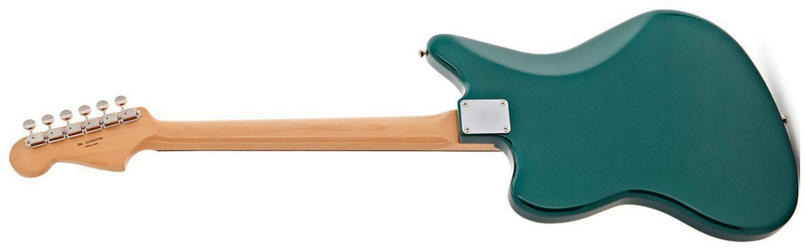 Fender Jazzmaster Traditional Ii 60s Mij Trem 2s Rw - Sherwood Green Metallic - Retro rock electric guitar - Variation 1