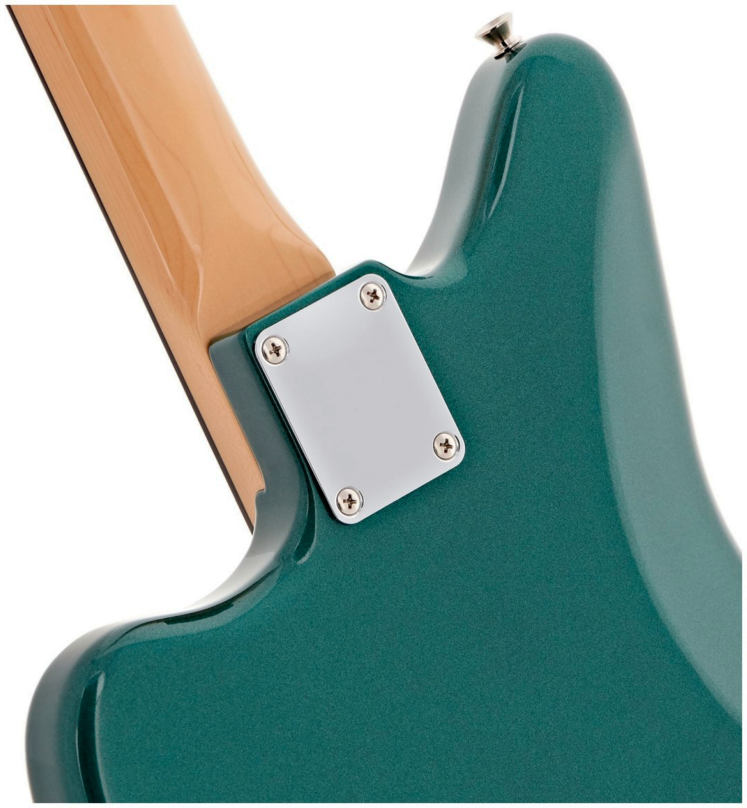 Fender Jazzmaster Traditional Ii 60s Mij Trem 2s Rw - Sherwood Green Metallic - Retro rock electric guitar - Variation 4