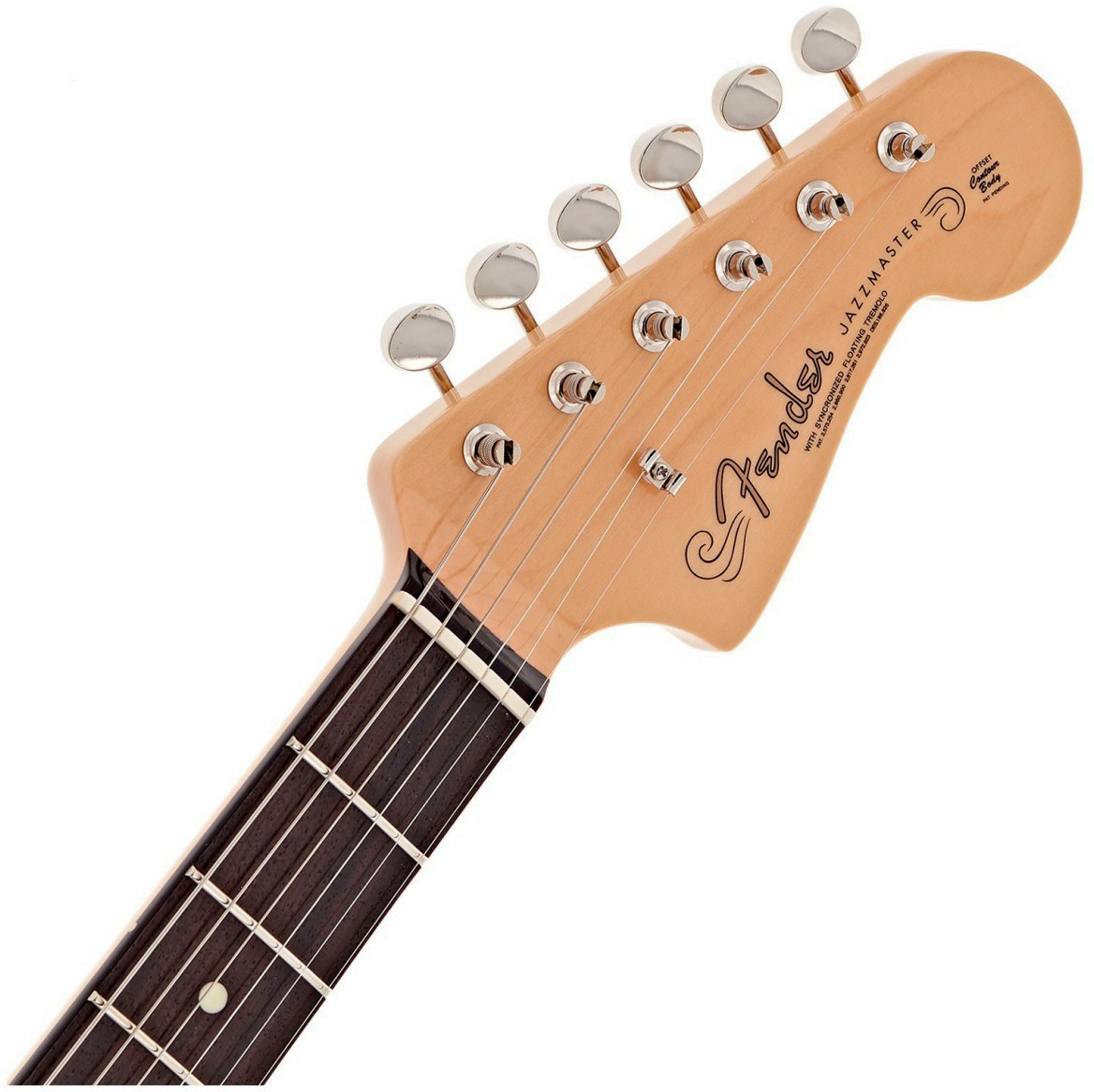 Fender Jazzmaster Traditional Ii 60s Mij Trem 2s Rw - Sherwood Green Metallic - Retro rock electric guitar - Variation 5