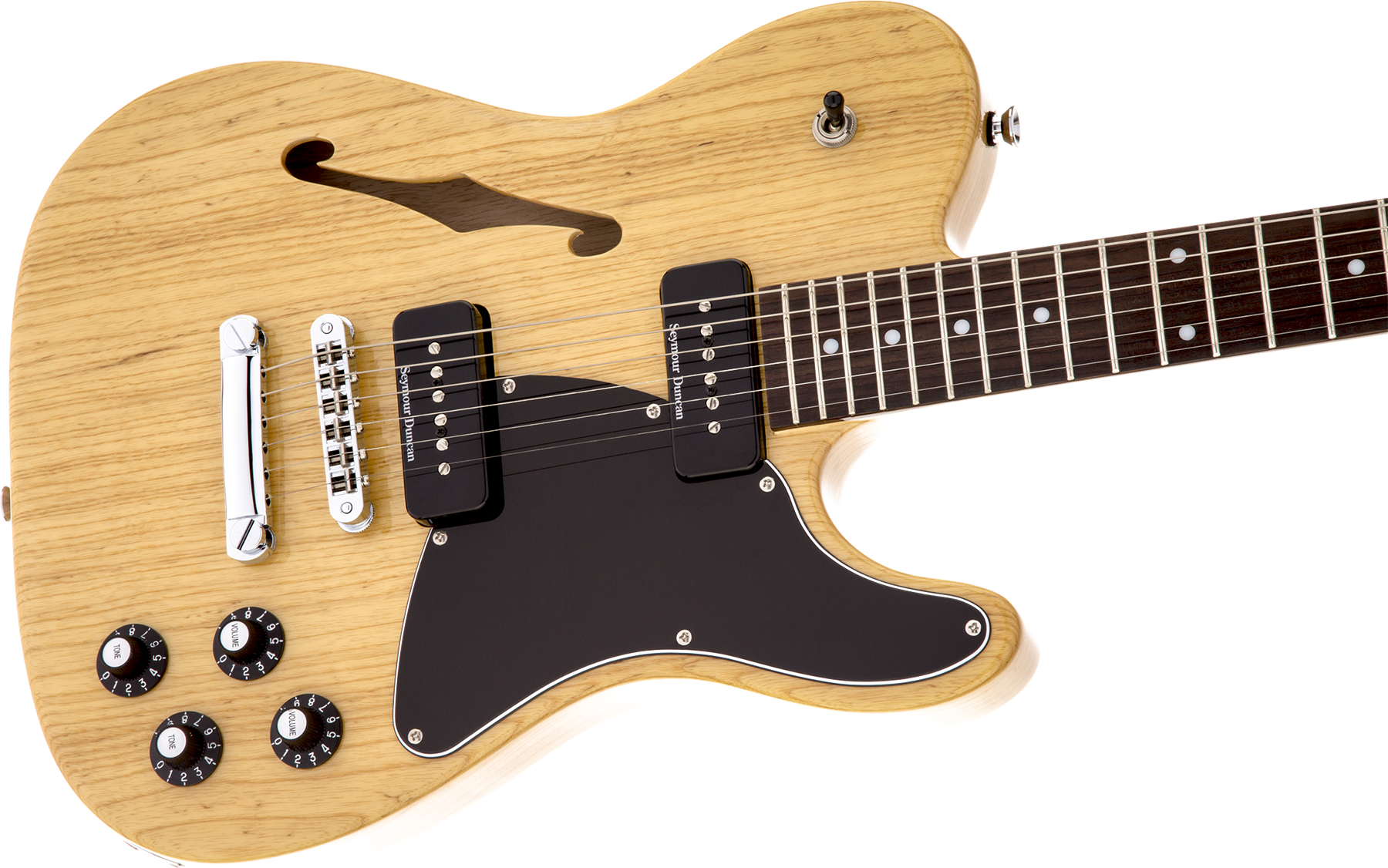 Fender Jim Adkins Tele Ja-90 Mex Signature 2p90 Lau - Natural - Tel shape electric guitar - Variation 2