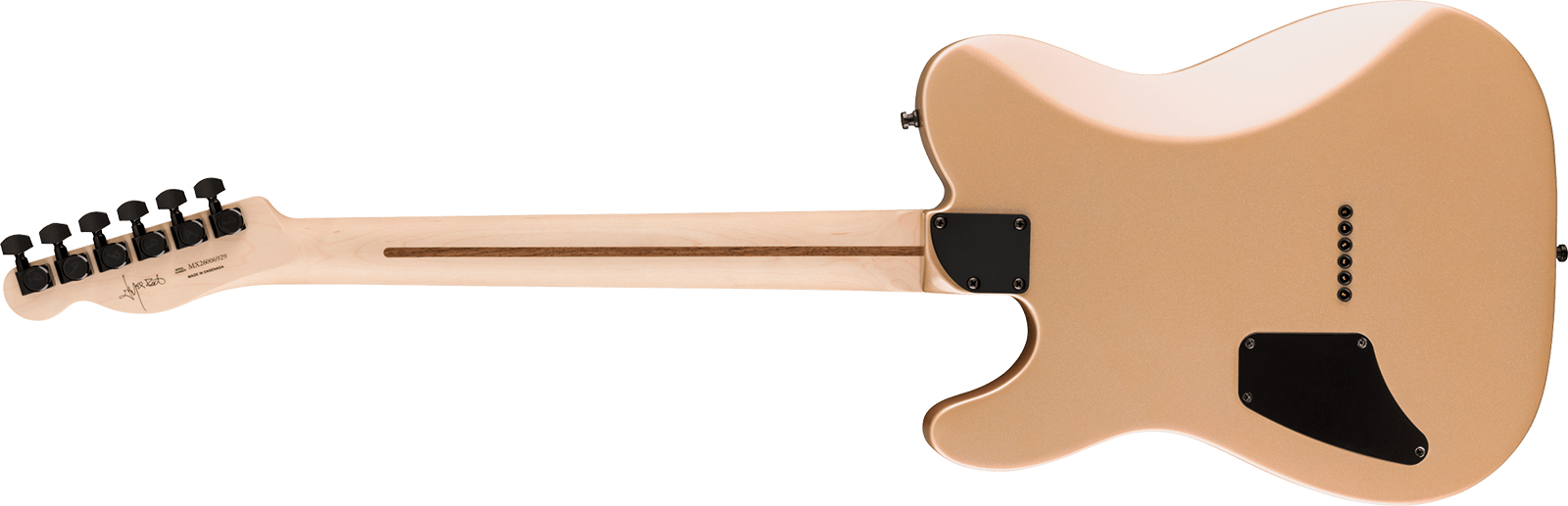 Fender Jim Root Tele Mex Ltd Signature 2h Ht Eb - Shoreline Gold - Signature electric guitar - Variation 1
