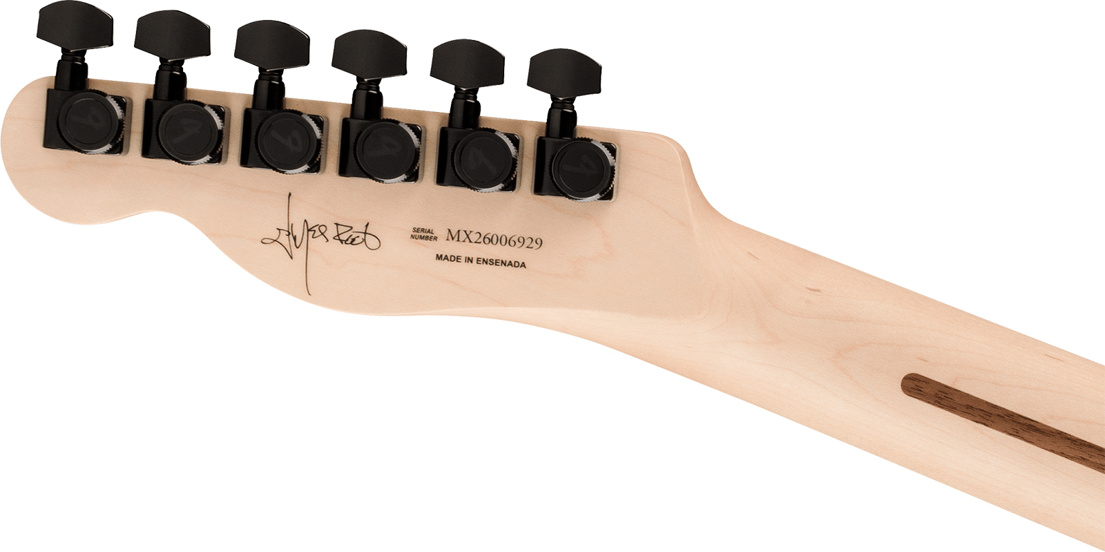 Fender Jim Root Tele Mex Ltd Signature 2h Ht Eb - Shoreline Gold - Signature electric guitar - Variation 3