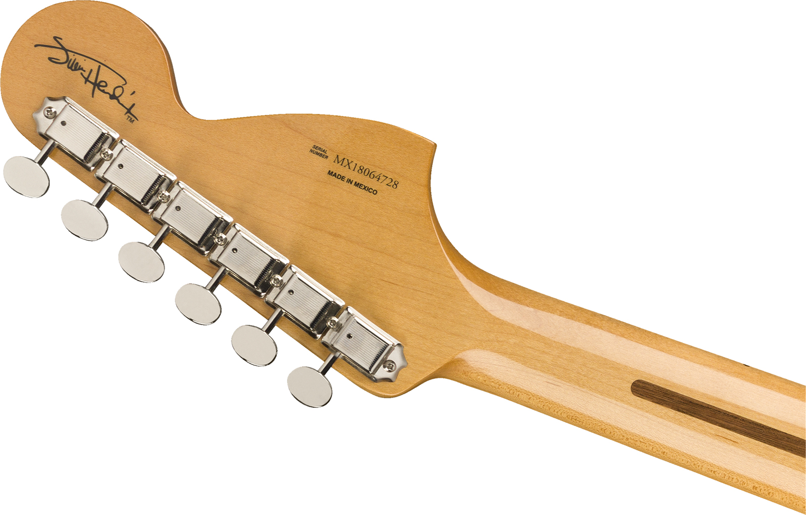 Fender Jimi Hendrix Strat Mex Signature 3s Trem Mn - 3-color Sunburst - Str shape electric guitar - Variation 3