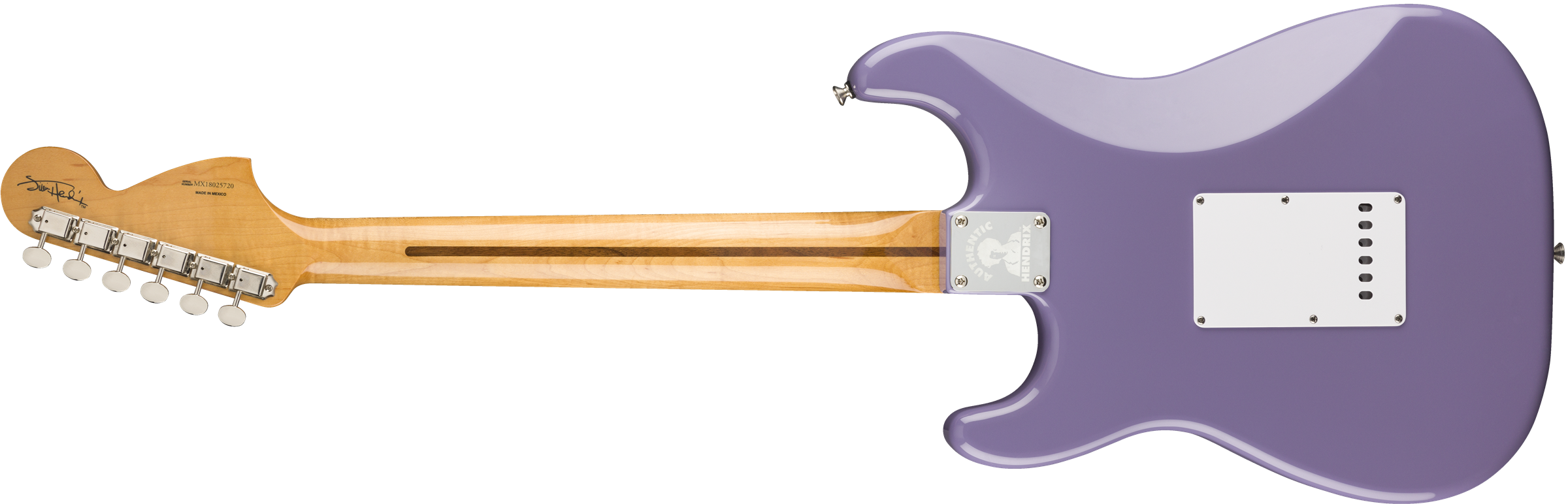 Fender Jimi Hendrix Strat Signature 2018 Mn - Ultra Violet - Str shape electric guitar - Variation 1