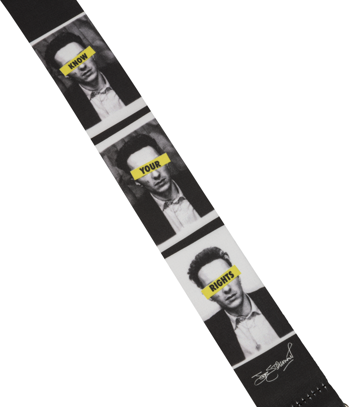 Fender Joe Strummer Know Your Rights Guitar Strap Signature Polyester - Guitar strap - Variation 1