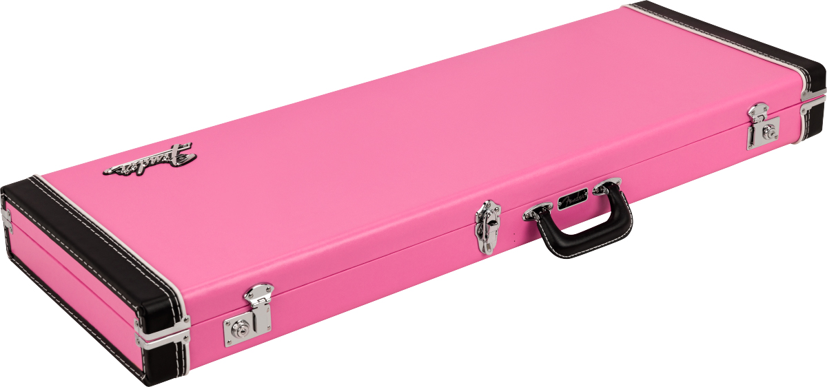 Fender Joe Strummer Strat/tele Electric Guitar Case Pink Leopard - Electric guitar case - Variation 1