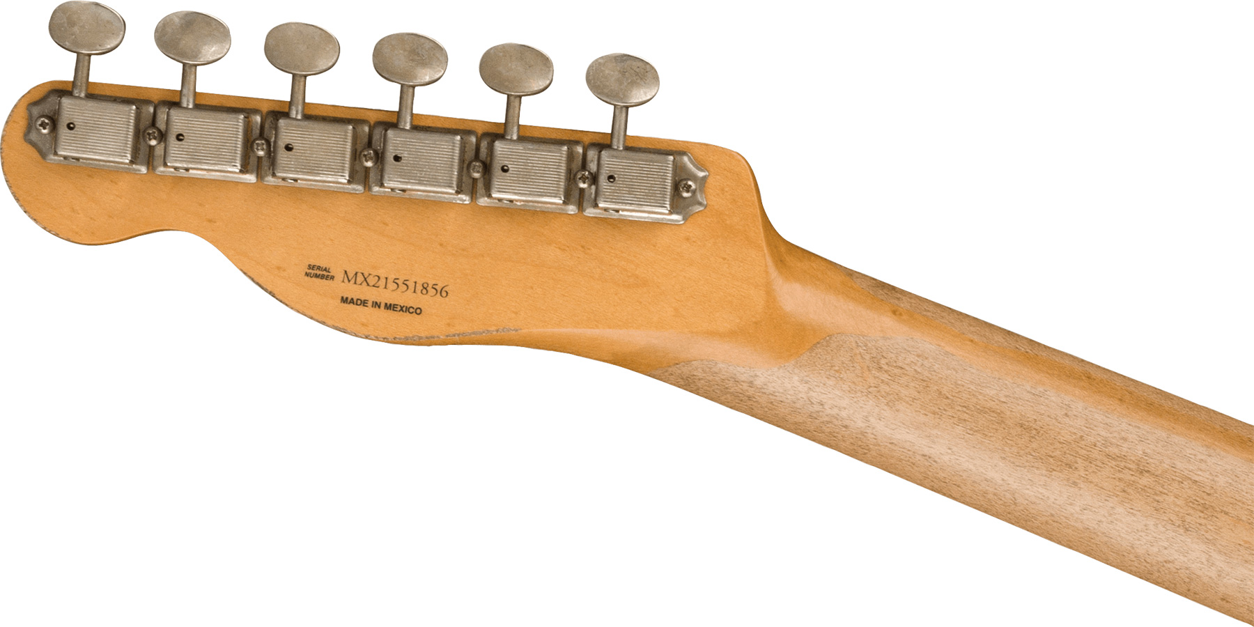 Fender Joe Strummer Tele Mex Signature 2s Ht Rw - Road Worn Black Over 3-color Sunburst - Tel shape electric guitar - Variation 3