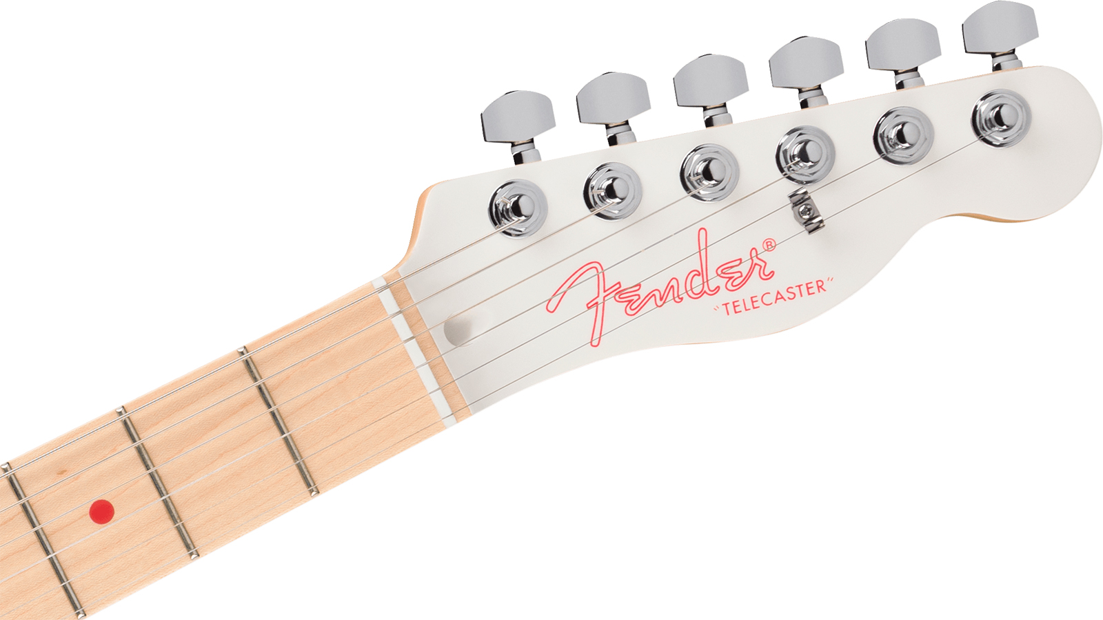 Fender John Five Tele Ghost Signature Ind 2h Dimarzio Ht Mn - White - Signature electric guitar - Variation 3