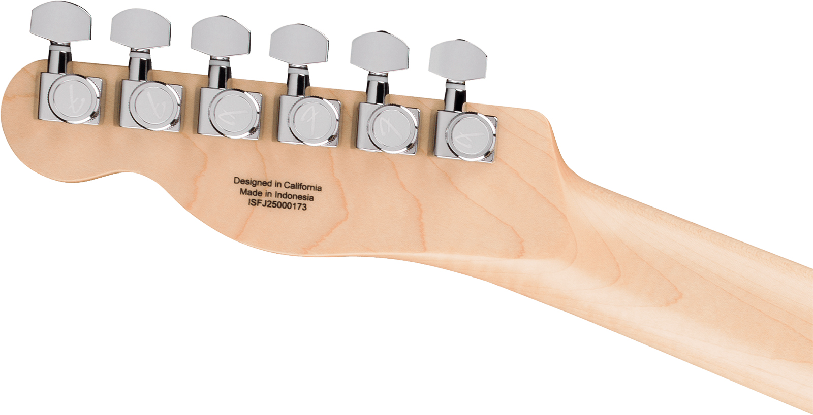 Fender John Five Tele Ghost Signature Ind 2h Dimarzio Ht Mn - White - Signature electric guitar - Variation 4