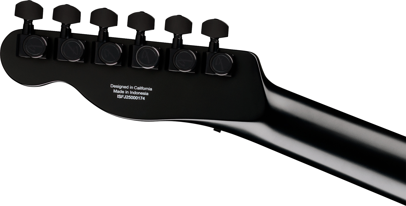Fender John Five Tele Phantom Signature Ind 2h Dimarzio Fr Eb - Black - Signature electric guitar - Variation 4