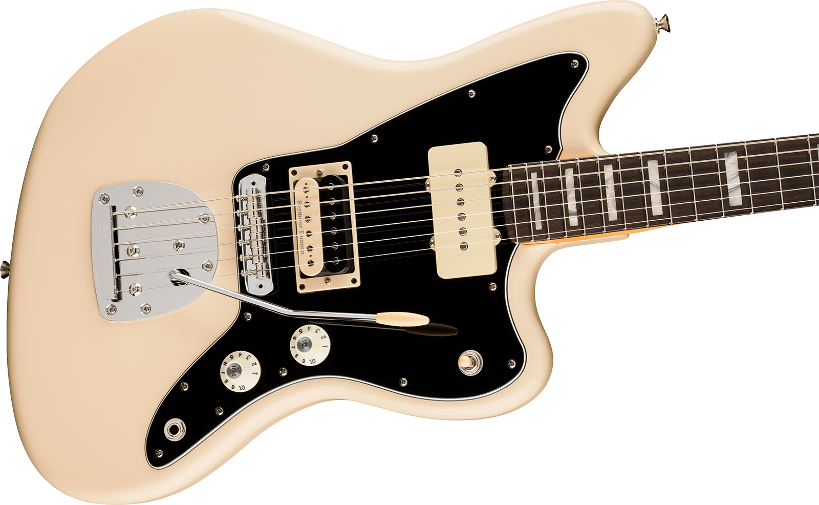 Fender Kim Gordon Jazzmaster Mex Ltd Signature Ltd 2s Trem Rw - Olympic White - Signature electric guitar - Variation 2