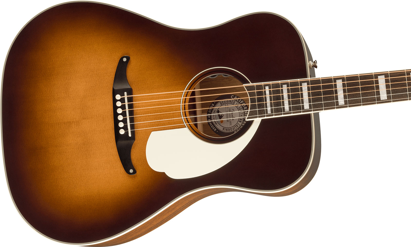 Fender King Vintage California Dreadnought Epicea Ovangkol Ova - Mojave - Electro acoustic guitar - Variation 2