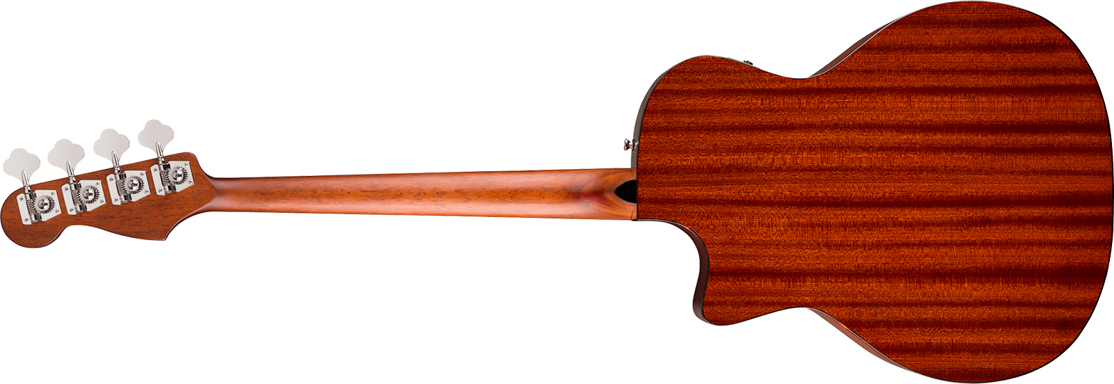 Fender Kingman Bass Deluxe Ce California Cw Shsc Epicea Acajou Noy - Black - Acoustic bass - Variation 2